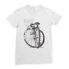 bike 'til you barf Ladies Fitted T-Shirt