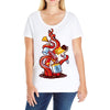 angle gravity Ladies Curvy T-Shirt