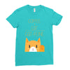 cattfeine mug Ladies Fitted T-Shirt
