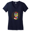 neymar anime Women's V-Neck T-Shirt