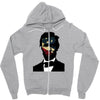 abraham lincoln independence day flag america Zipper Hoodie