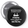 fishing funny Pin-back button