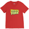 this is fine V-Neck Tee