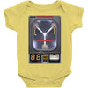 flux capacitor inspired by back to the future ideal birthd present Baby Bodysuit