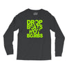 dub step drop beats not bombs black light skrillex ink hiphop dance Long Sleeve Shirts