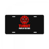 tlingit people of the tides License Plate
