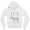 jack ass Zipper Hoodie