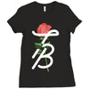 Tessa Brooks Rose Ladies Fitted T-Shirt
