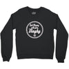 quit playing with your dinghy Crewneck Sweatshirt