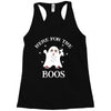 here for the boos Racerback Tank