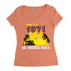 made in 1971 all original parts Women's Triblend Scoop T-shirt