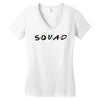 squad friends parody Women's V-Neck T-Shirt