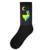 moon cat Socks