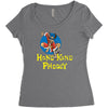hong kong phooey Women's Triblend Scoop T-shirt