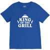 king of the grill V-Neck Tee