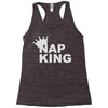 nap king Racerback Tank