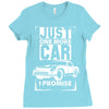Just One More Car I Promise Ladies Fitted T-Shirt