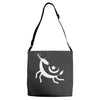 flying rudolph Adjustable Strap Totes