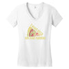 i want pizza not your opinion Women's V-Neck T-Shirt