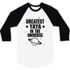 Greatest Yaya In The Universe 3/4 Sleeve Shirt