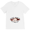 May Peeking Out Baby Boy V-Neck Tee