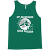 my dachshund rides shotgun Tank Top