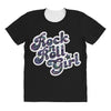 rock n roll girl All Over Women's T-shirt