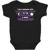 I Love Someone with Gynecologic Cancer to The Moon and Back Baby Bodysuit