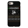 aquarius christmas ugly sweater iPhone 8
