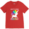 look it's a magical fck unicorn funny V-Neck Tee