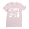 There's Nothing a Little Starbucks and Disney Can't Fix Ladies Fitted T-Shirt