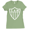 clube atl&eacute;tico mineiro brasil Ladies Fitted T-Shirt