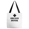 orgasm donor t shirt funny t shirt cool tshirt shirt geek tee shirt 80 Tote Bags