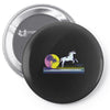 unicorn beach Pin-back button
