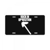 rock in opposition License Plate