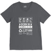 Born In December V-Neck Tee