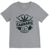cannabis medical only V-Neck Tee