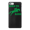 born to ride horse riding pony horse iPhone 7 Case