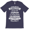 Super Cool Stepmom Of A Freaking Awesome Grandson T-Shirt