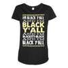 i'm black ya'll Maternity Scoop Neck T-shirt