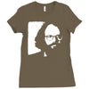 allen ginsberg beat generation poet poetry Ladies Fitted T-Shirt