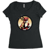 prank girl Women's Triblend Scoop T-shirt