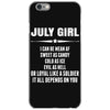 Super July Girl iPhone 6/6s Case