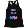 Pink or Blue - We Will Love You! Racerback Tank