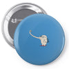 lonely traveller Pin-back button