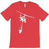 uh 1 huey air attack helicopter vinyl decal fire fighting cdf usfs T-Shirt