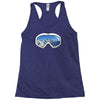 ski goggles copy Racerback Tank