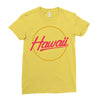 hawaii 2 Ladies Fitted T-Shirt
