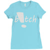 b!tch Ladies Fitted T-Shirt