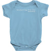 wicked big pats fan new england football Baby Bodysuit